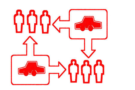 carsharing sustainabilityの写真素材