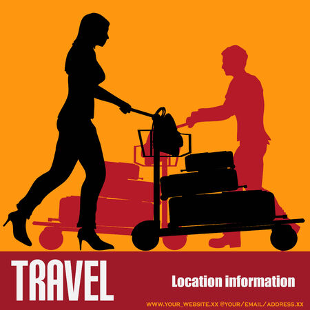 Travel Backgroundのイラスト素材