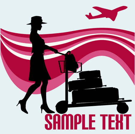 Jetset Backgroundのイラスト素材