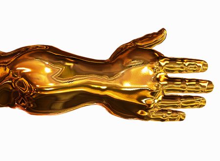 Golden Armの写真素材