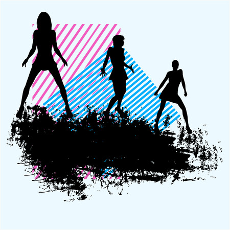 Dance Party Backgroundのイラスト素材