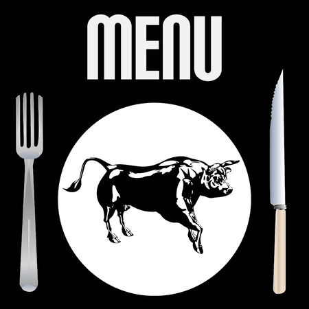 Steak Menuのイラスト素材