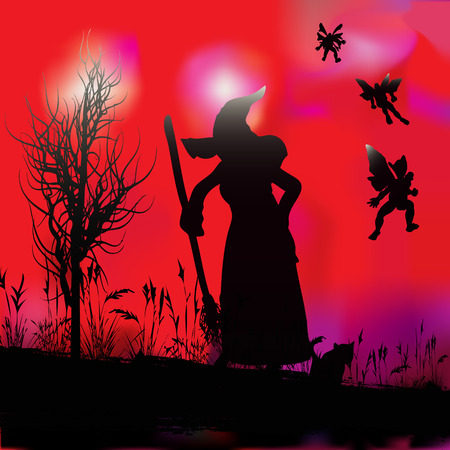 Halloween Witchcraftのイラスト素材