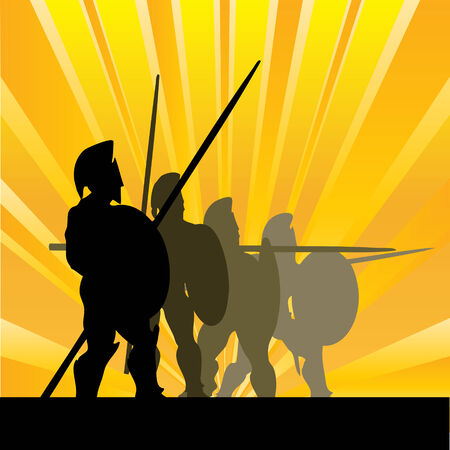 Spartan Sunriseのイラスト素材