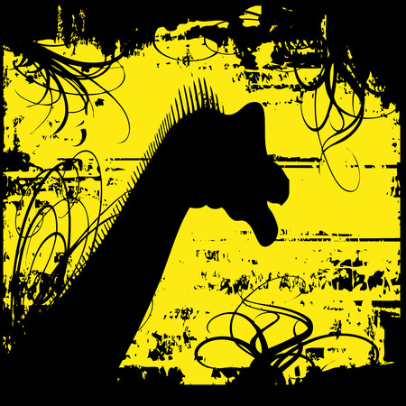 Dinosaur Abstract Backgroundのイラスト素材