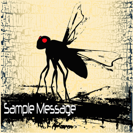 Grunge Flyのイラスト素材