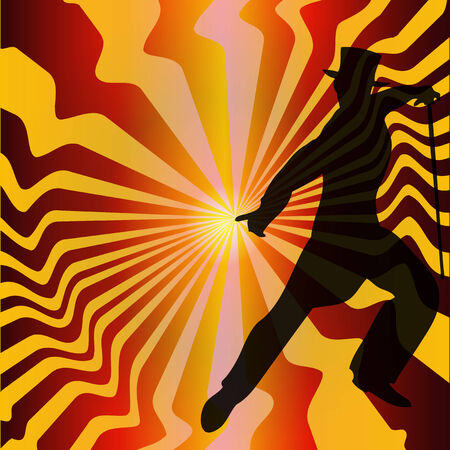 Top Hat and Tails Backgroundのイラスト素材