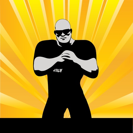 Security! のイラスト素材