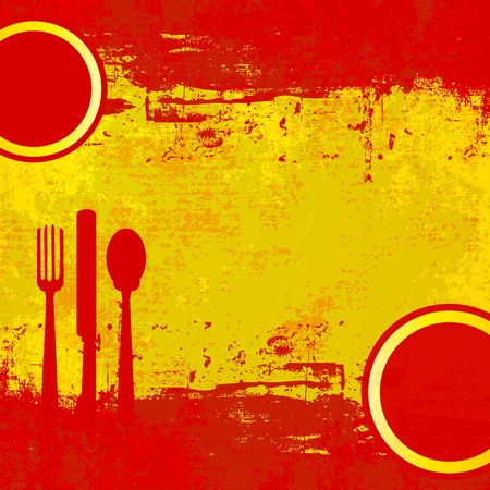Spanish Menu Vector templateのイラスト素材