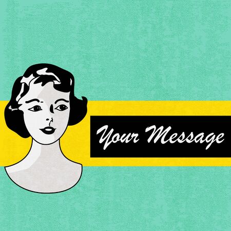 Retro Background illustrationのイラスト素材