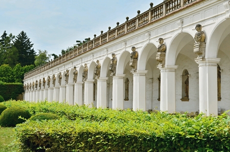 Flower Garden in Kromerizのeditorial素材