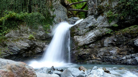Black Grouse Waterfall, Lagodekhi Protected Areas, Georgia