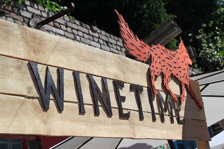 Ukraine, Kiev 2015 Festival of wineのeditorial素材