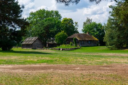 Ancient village landscape view.の写真素材