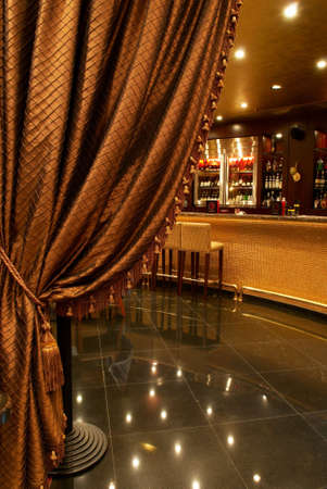 Interior of the restaurantの写真素材