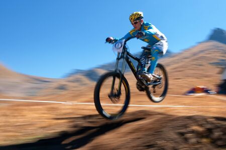 ALMATY, KAZAKHSTAN - SEPTEMBER 16: K.Kazantchev (N1)  in action at 