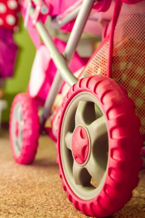 childs buggy in the roomの写真素材
