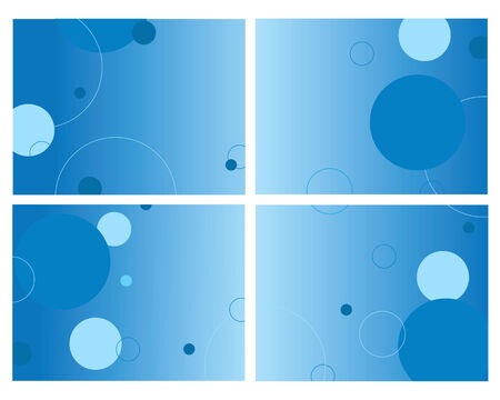Light-blue circles on a white backgroundのイラスト素材