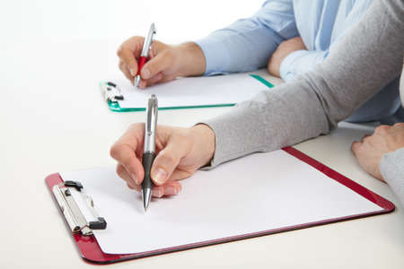 Businessmans working with documents in the office