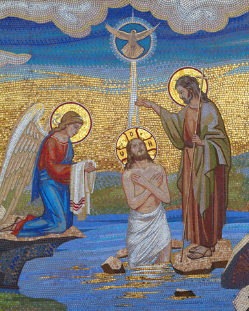 Mosaic of Saints. Religion. Orthodox church in Kirowograd Ukraineのeditorial素材