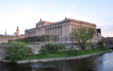 Royal Palace, the City of Stockholm, Swedenのeditorial素材