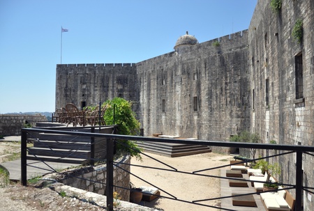 Old Fort, Corfu Town, Corfu Island, Greeceのeditorial素材