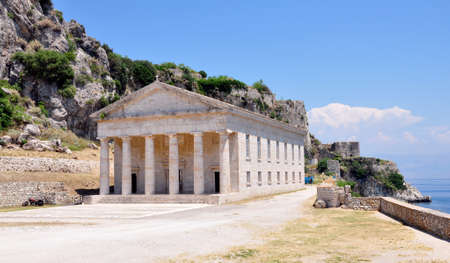 Palace on the island of Corfu, Greeceのeditorial素材