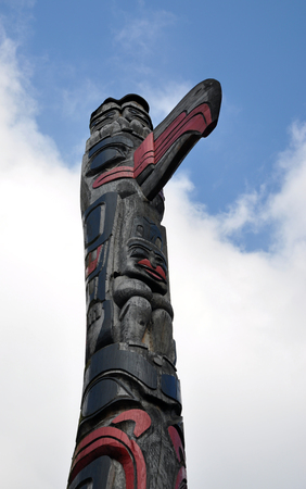 Indian totemの写真素材