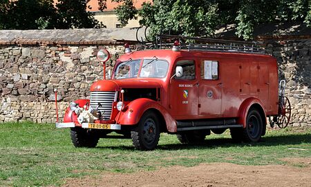 Old fire truck