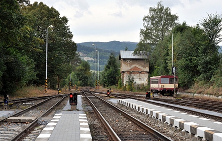railway station, Czech Republic, Europeのeditorial素材