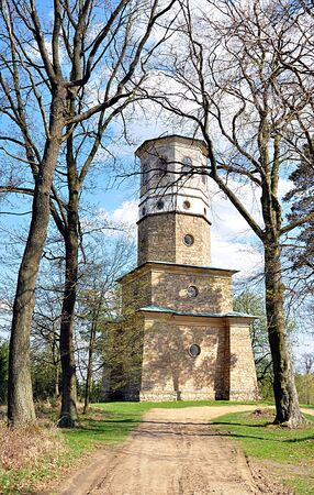 The lookout tower, Czech Republic, Europeのeditorial素材