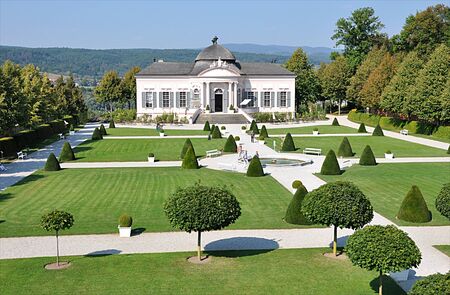 small palace in the park, Melk, Austria, Europeのeditorial素材