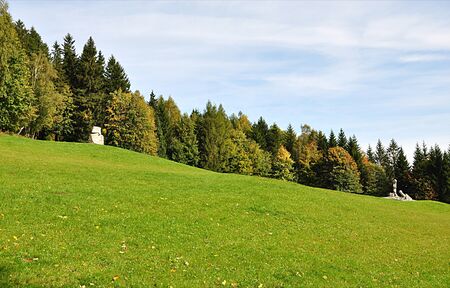landscape Jeseniky, Czech republic,Europeのeditorial素材