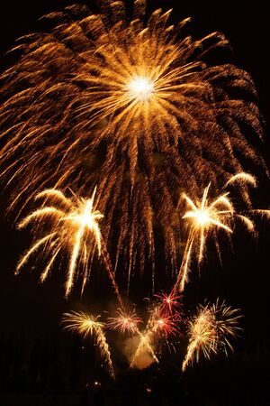 fireworksの写真素材