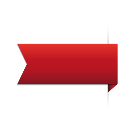 Red ribbonのイラスト素材