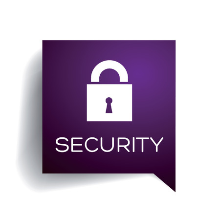 Internet security conceptのイラスト素材