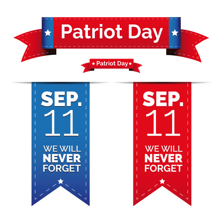 Patriot day vector setのイラスト素材