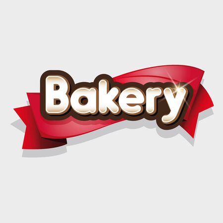 Bakery sign or  vectorのイラスト素材