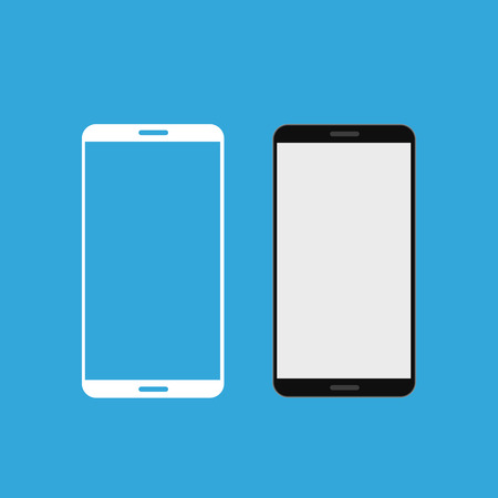 Smartphone icon vector mockupのイラスト素材