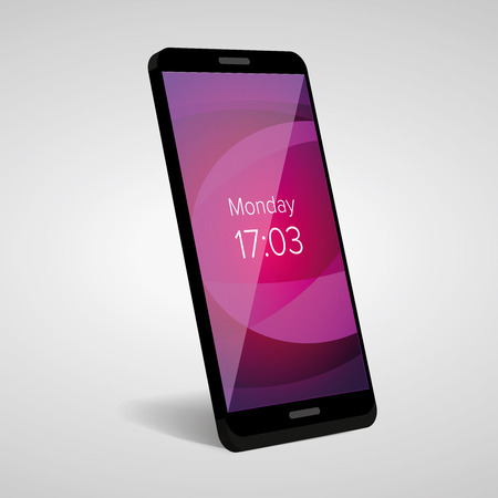 Smartphone icon vector mockupのイラスト素材