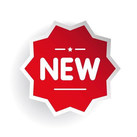 New sticker redのイラスト素材