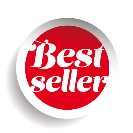 Best Seller sticker vectorのイラスト素材