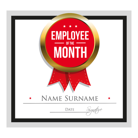 employees certificate ロイヤリティフリー素材 高品質ストック