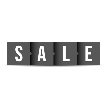Sale label vector letteringのイラスト素材