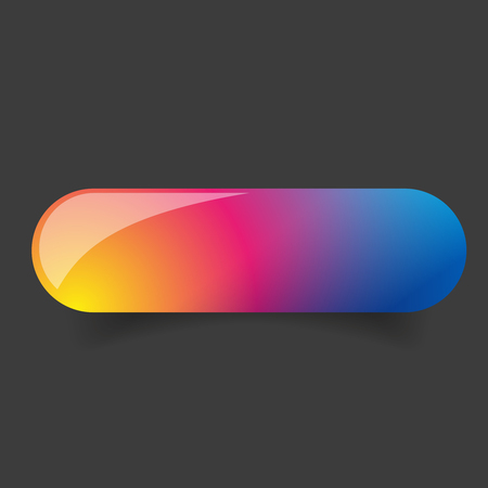 Colorful oval vectorのイラスト素材