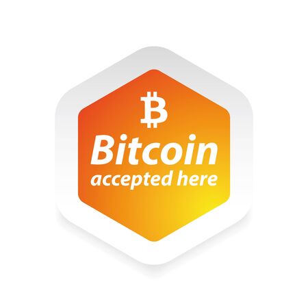 bitcoin digital currency logoのイラスト素材