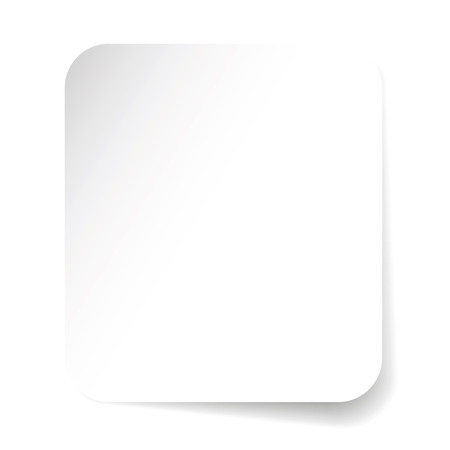 Empty label square sticker tag vectorのイラスト素材