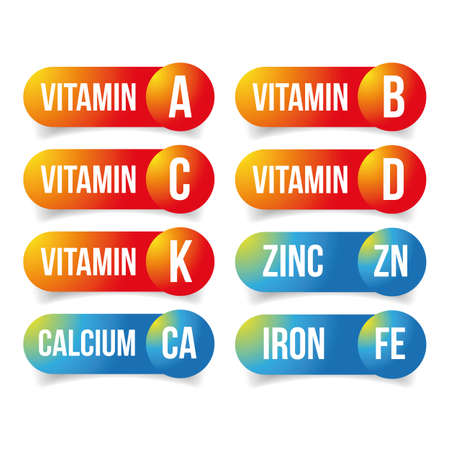 Food supplements Vitamins and minerals