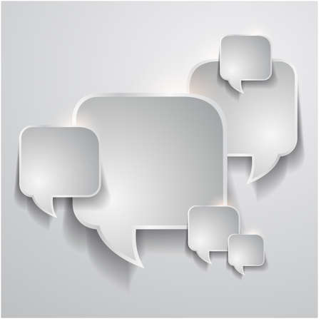 Abstract design - Speech bubbleのイラスト素材