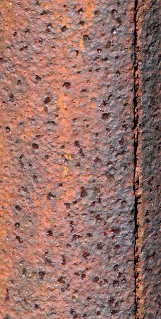 Surface of rusty metal material. Abstract wallpaper.